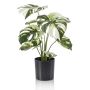 KONSTVÄXT EMERALD FÖNSTERBLAD MONSTERA GRÖN 40CM