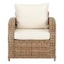 LOUNGESTOL VILA GOTLAND KONSTROTTING NATUR/OFF WHITE