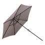 PARASOLL VENTURE HOME LEEDS 300CM GRÅ