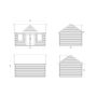 STUGA PALMAKO CLAUDIA 14,2M² 