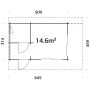 STUGA PALMAKO CECILIA 14,2M²
