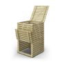 KOMPOST JABO HORIZONT TRYCKIMPREGNERAT 340L 60X60X95CM 
