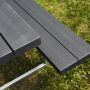 TRÄDGÅRDSMÖBEL HORTUS HEL NONWOOD 175X140CM ANTRACIT