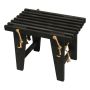 BÄNK HILLERSTORP ECOFURN ECOBENCH 60X45X45CM SVARTOLJAD FURU