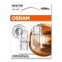 GLASSOCKELLAMPA OSRAM W21W 12V 2ST/FRP