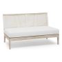 SOFFA HILLERSTORP WELLINGTON TEAK 140X80X84CM VIT