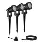 SPOTLIGHT PHILIPS CAPER GARDENLINK SVART 3-PACK