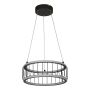 TAKLAMPA SEARCHLIGHT CIRCOLO CAGE DRUM LED SVART