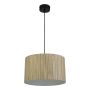 PENDELLAMPA SEARCHLIGHT MEADOW GRÄSFIBER NATUR/SVART