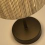 BORDSLAMPA SEARCHLIGHT MEADOW GRÄSFIBER NATUR/SVART