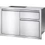 SKÅP-OCH LÅDMODUL NAPOLEON BI-3624-1D2DR 700