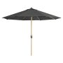 PARASOLL DOPPLER ALU WOOD ULTRA Ø350CM SVART