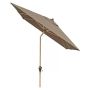 PARASOLL DOPPLER ALU WOOD ULTRA 300X200CM GREIGE