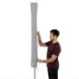 PARASOLLÖVERDRAG DOPPLER UPP TILL Ø350CM GRÅ