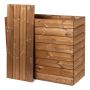 PLANTERINGSLÅDA WIMEX TERMOTRÄ 960X1182X482MM                                  