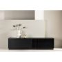 TV-BÄNK VENTURE HOME LUGO 180X45CM SVART
