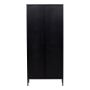 VITRINSKÅP VENTURE HOME LIMA 80X180CM SVART 