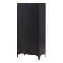 GARDEROB VENTURE HOME PIRING 85X183CM SVART 