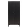 GARDEROB VENTURE HOME PIRING 85X183CM SVART 