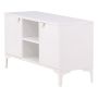TV-BÄNK VENTURE HOME PIRING 120X63CM VIT