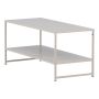 SOFFBORD VENTURE HOME STAAL 45X102X43CM BEIGE