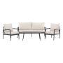SOFFGRUPP VENTURE HOME TAROMINA SVART/BEIGE 
