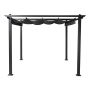 PERGOLA VENTURE HOME LAZIO 295X295CM SVART