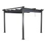 PERGOLA VENTURE HOME LAZIO 295X295CM SVART