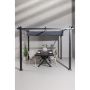PERGOLA VENTURE HOME LAZIO 295X295CM SVART