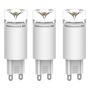 LJUSKÄLLA LED G9 4W 3-PACK