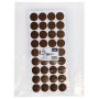 TÄCKLOCK SUKI Ø13MM 36-PACK BRUN