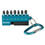 BITSSATS MAKITA IMPACT BLACK 1/4" 25MM  8 DELAR 