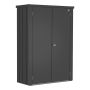 FÖRVARINGSSKÅP BIOHORT ROMEO M HIGH MÖRKGRÅ 0,75M²