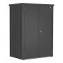 FÖRVARINGSSKÅP BIOHORT ROMEO L HIGH MÖRKGRÅ 1,15M²