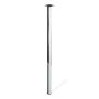 MÖBELBEN REI STÅL 25X25X800MM BLANK KROM