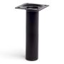 MÖBELBEN REI STÅL Ø30X150MM SVART