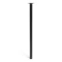 MÖBELBEN REI STÅL Ø30X700MM SVART