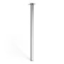 MÖBELBEN REI STÅL Ø30X700MM BLANK KROM