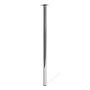 MÖBELBEN REI STÅL Ø30X800MM BLANK KROM