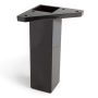 MÖBELBEN REI ABS-PLAST 40X40X150MM SVART