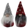 TOMTE 10CM GRÅ/RÖD 