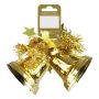 JULGRANSDEKORATION KLOCKOR 8CM GULD