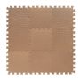 LEKMATTA BABYDAN DUSTY BRUN 31,5X31,5CM 9ST/FP