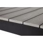 MATBORD OUTFIT 205X100CM GRÅ/SVART
