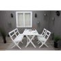 MATGRUPP BALTIC GARDEN KNOHULT BORD+1 SOFFA+2 STOLAR VIT