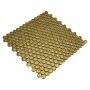MOSAIK PENNY HAMMERED STYLE GULD PRIS PER ARK