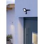 STRÅLKASTARE EGLO RISACCA SENSOR LED 20W IP65 SVART