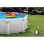 POOL GRE RUND Ø350X132CM VIT