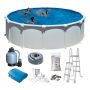 POOL GRE RUND Ø550X132CM VIT
