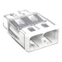 ANSLUTNINGKLÄMMA WAGO 2773 2-P 0.75–4MM² VIT 10ST/FRP